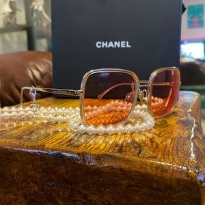 CHANEL square transparent glasses ⭐️✨
